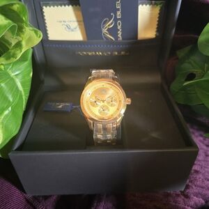 Porsamo Bleu Women's Diana Diamond Japanese Quartz Watch, 39mm - 0.07 ctw